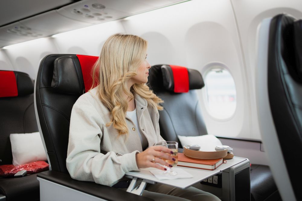 Business class v letadlech Boeing 737 MAX