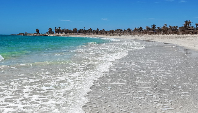 Modrá laguna, Djerba, Tunisko