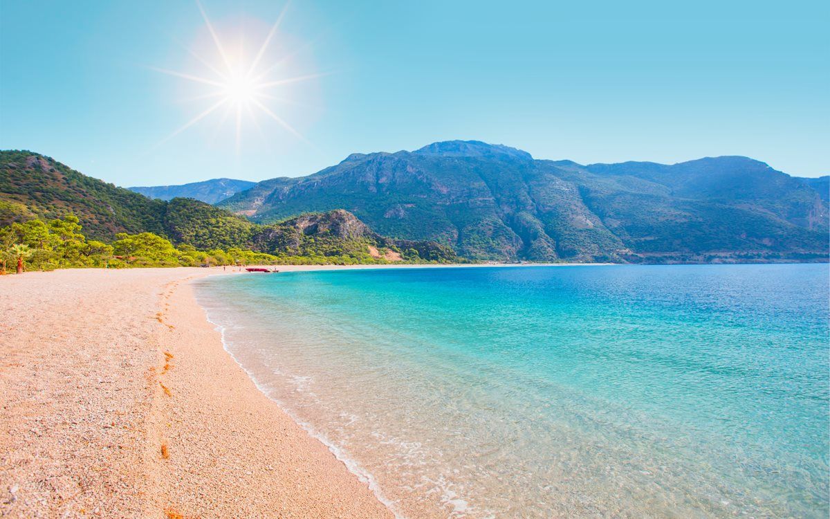 Modrá laguna Ölüdeniz