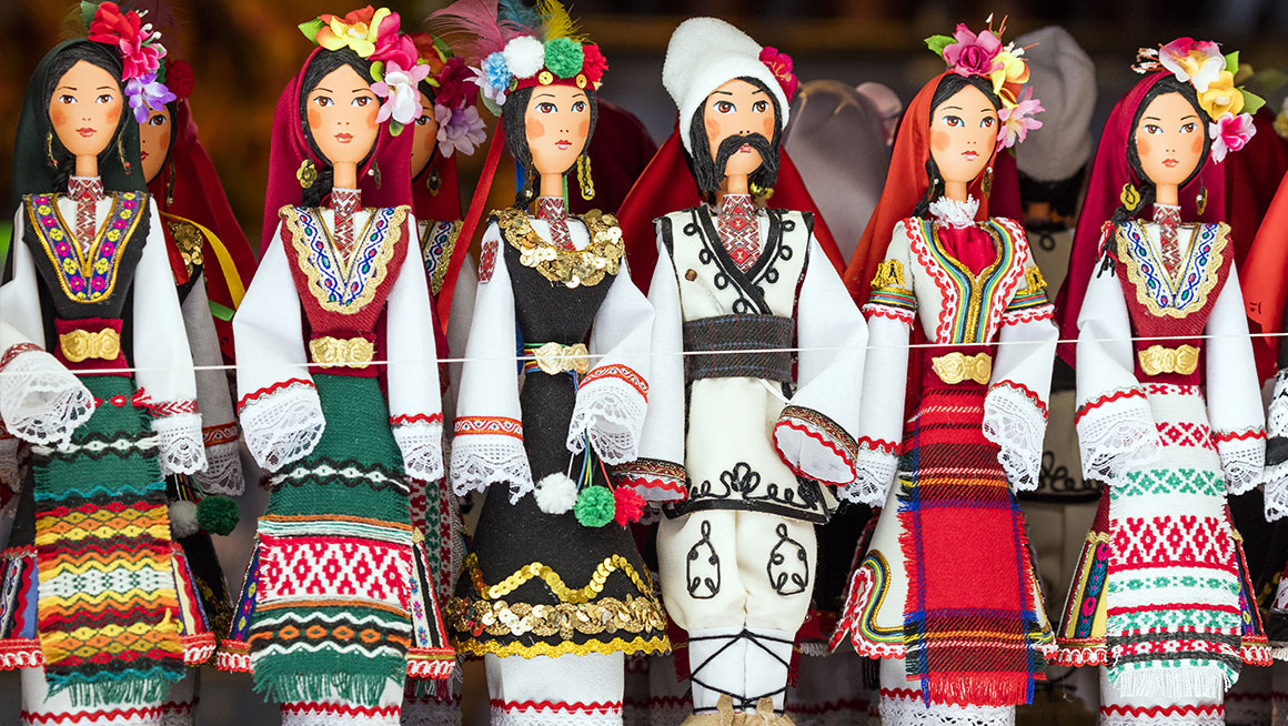 Tradiční panenky z Bulharska