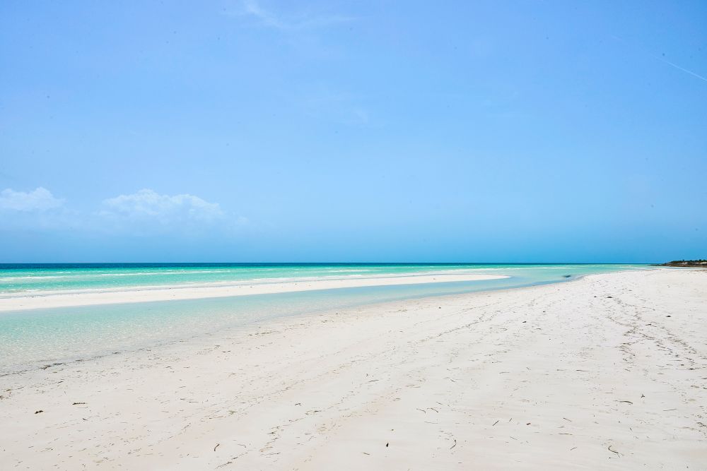 Playa Las Gaviotas na Kubě