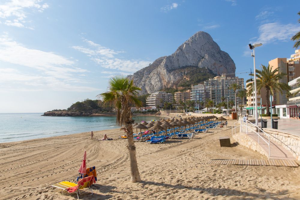 Playa de la Fossa, Calpe, Costa Blanca
