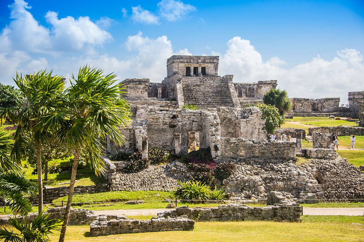 Tulum, mayské ruiny, Yucatán