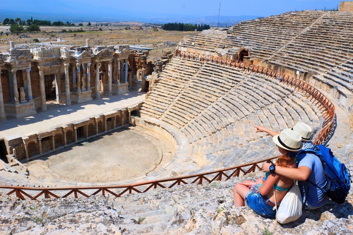 Ruiny antického města Hierapolis
