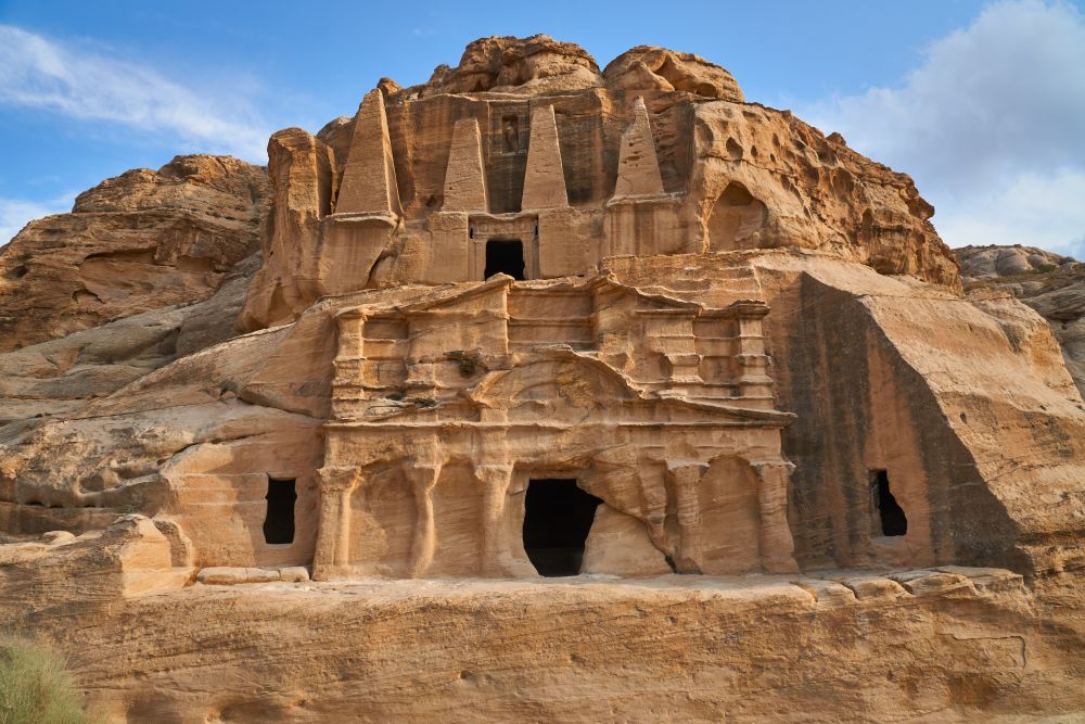Hrobky ve městě Petra
