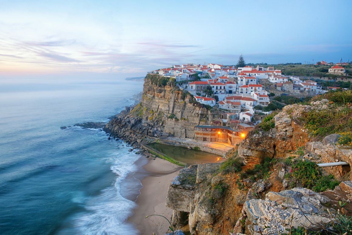 Vesnice Azenhas do Mar, Portugalsko