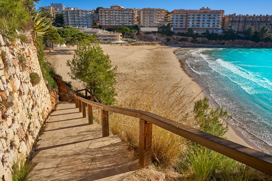Pláž Capellans, Costa Dorada Pláž Capellans, Costa Dorada
