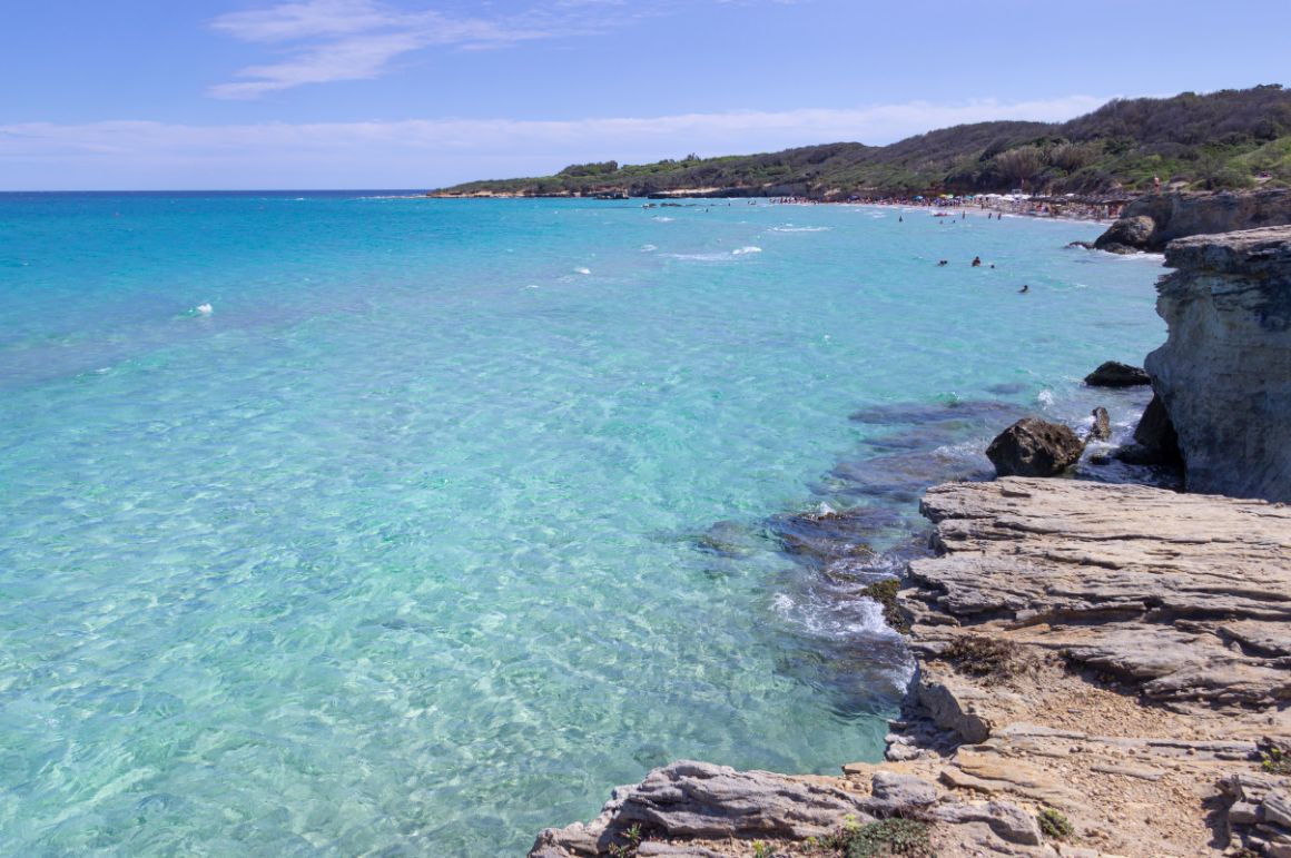 Baia Dei Turchi, Apulie