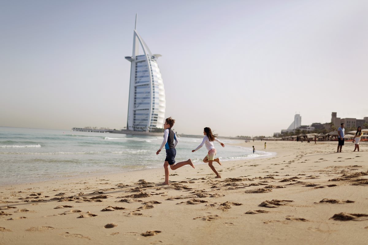 Pláž Jumeirah, Dubaj, Arabské emiráty