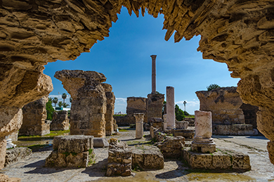 Archeologické naleziště v Kartágu