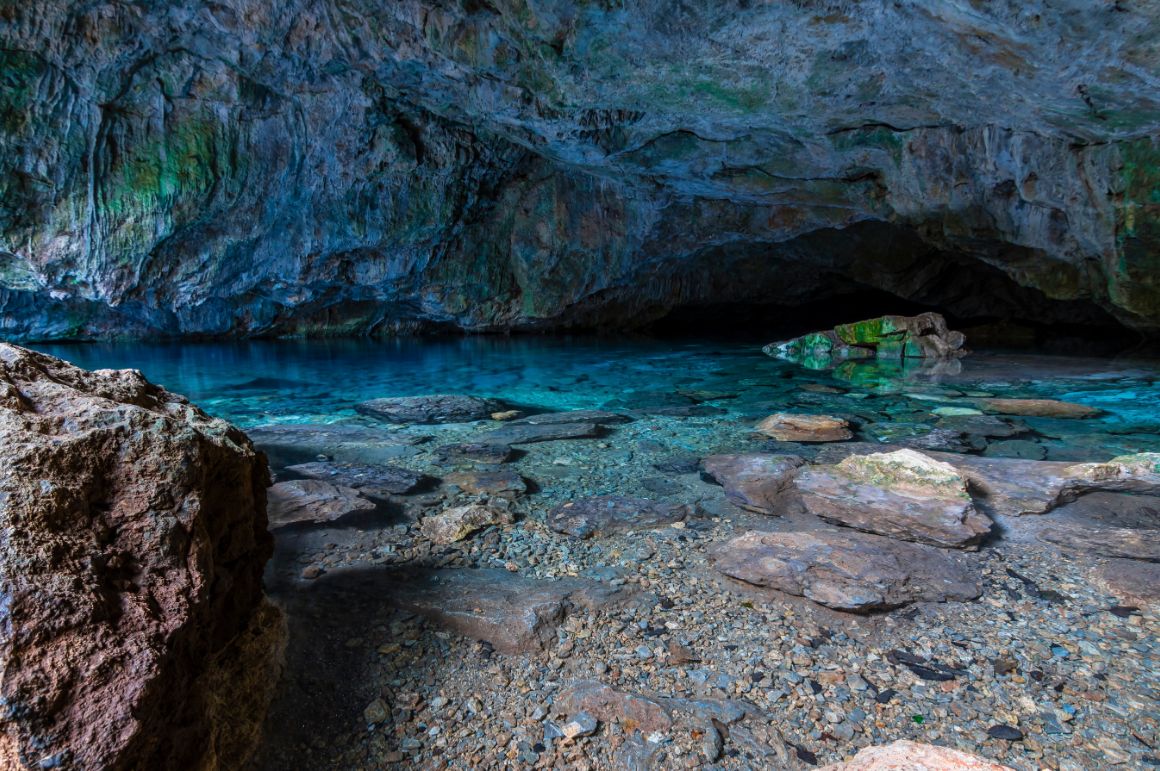 Diova jeskyně v Güzelcamli, Kusadasi