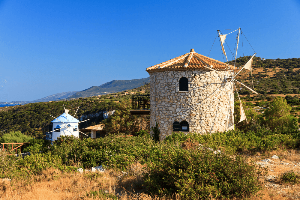 Větrné mlýny, Zakynthos