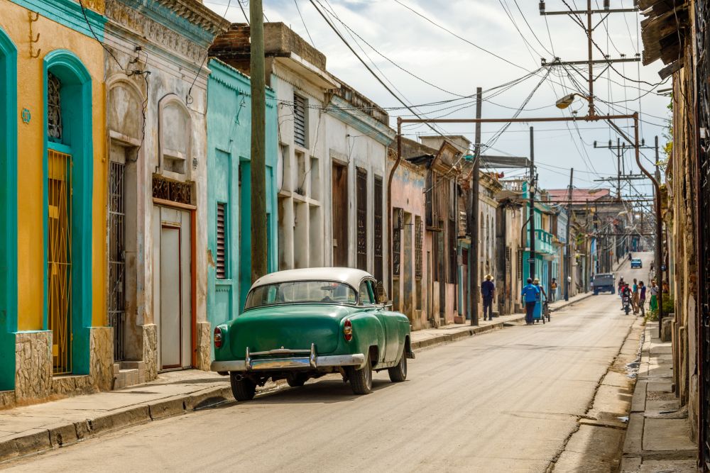 Autentické uličky Santiago de Cuba