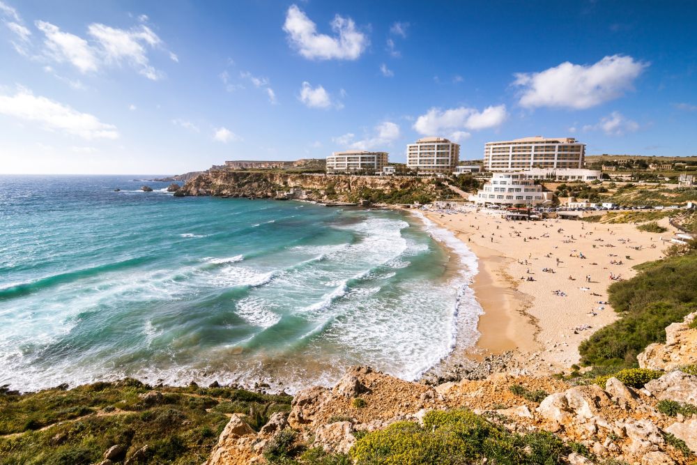 Golden Bay, Malta