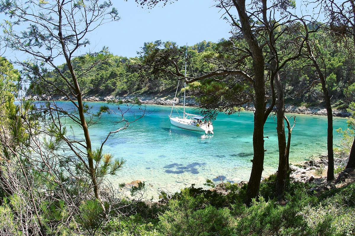 Ostrov Mljet, Chorvatsko