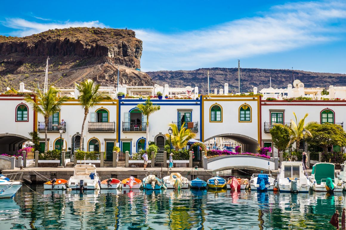 Puerto de Mogán, Gran Canaria, Španělsko