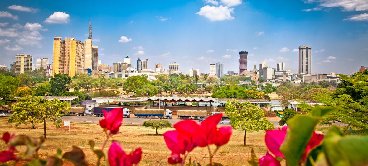 Nairobi, hlavní město Keni