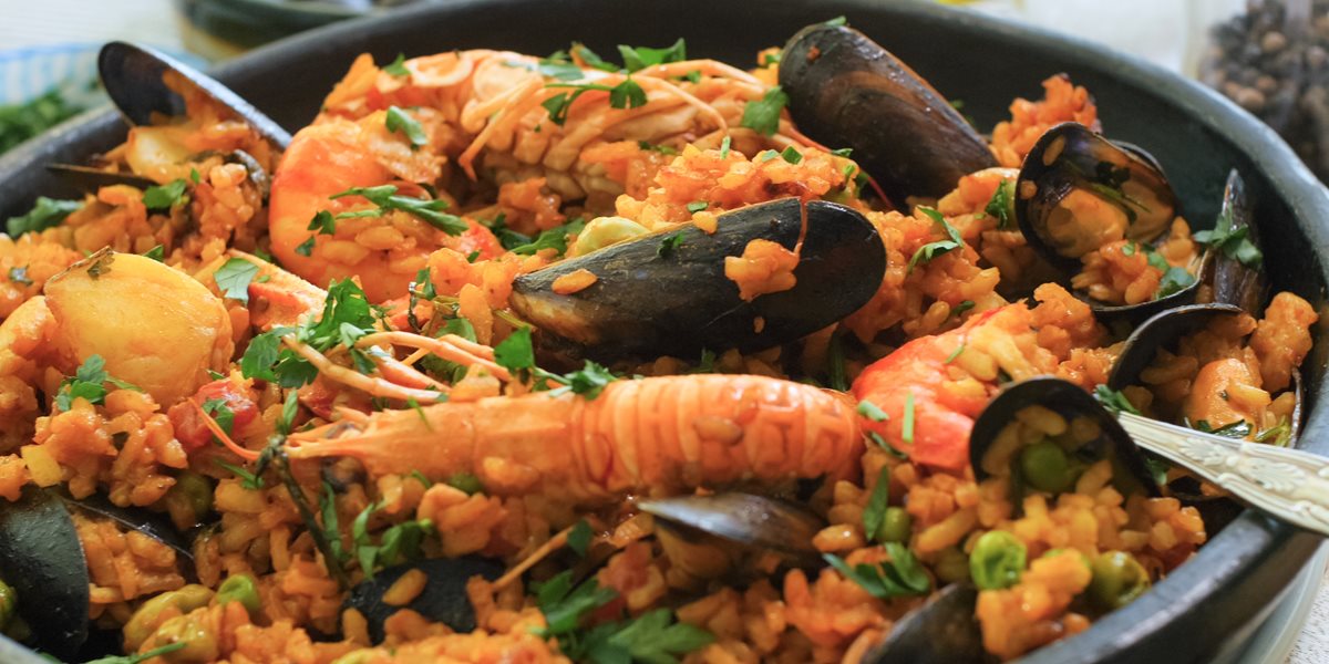 Paella valenciana, španělské národní jídlo