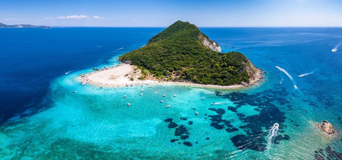 Želví ostrov Marathonisi, Zakynthos