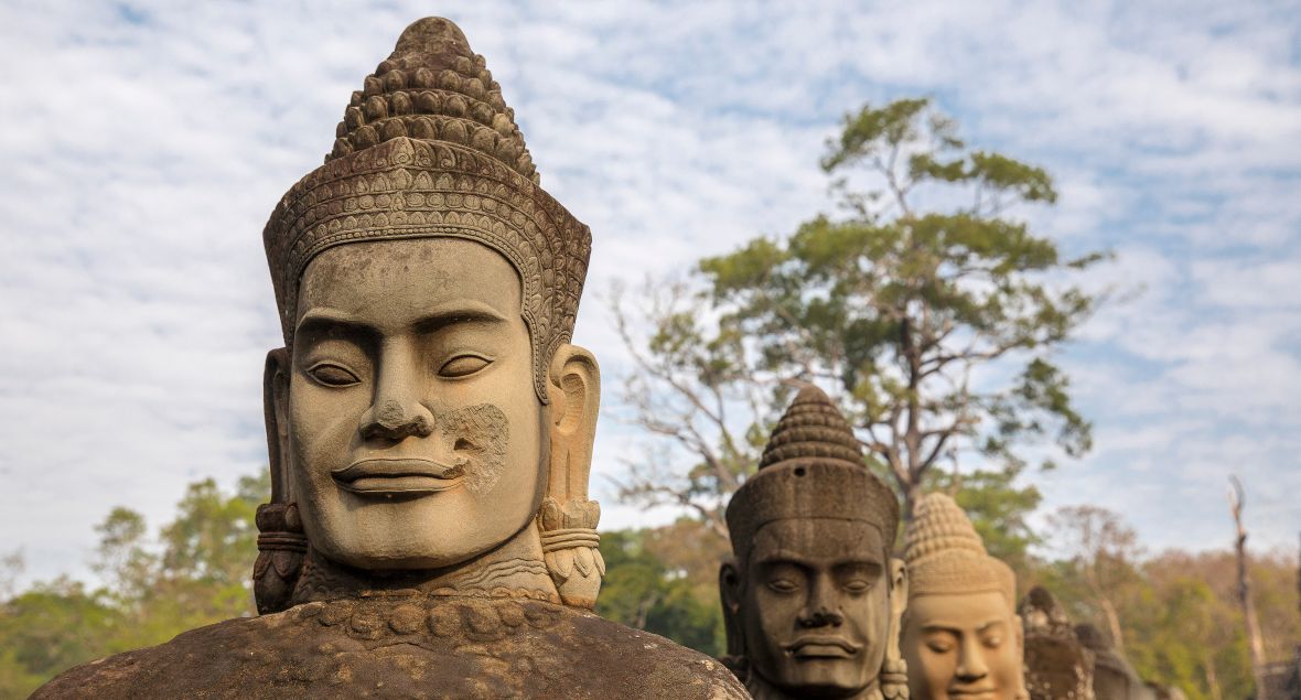 Chrám Bayon, Angkor, Kambodža