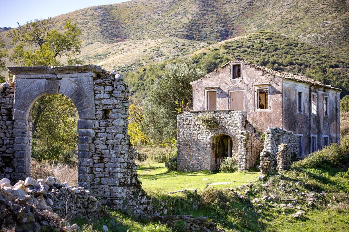 Stará vesnice Peritheia, Korfu