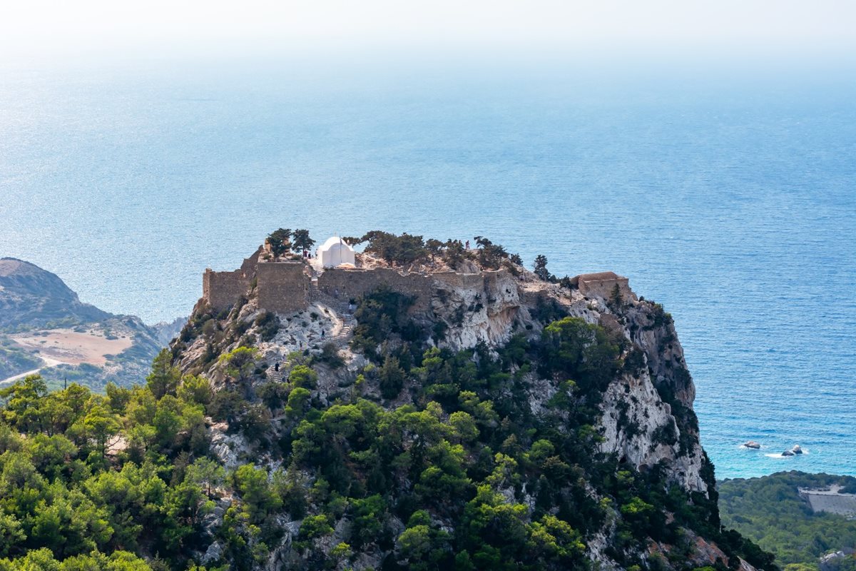 Hrad Monolithos, ostrov Rhodos