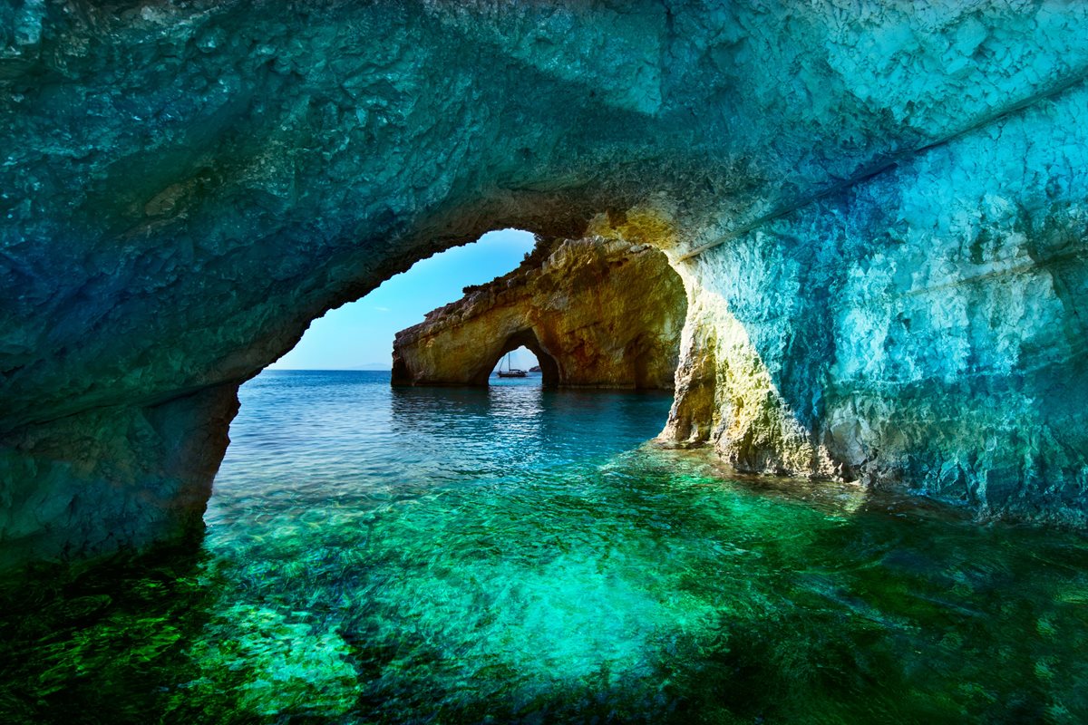 Modrá jeskyně, Zakynthos