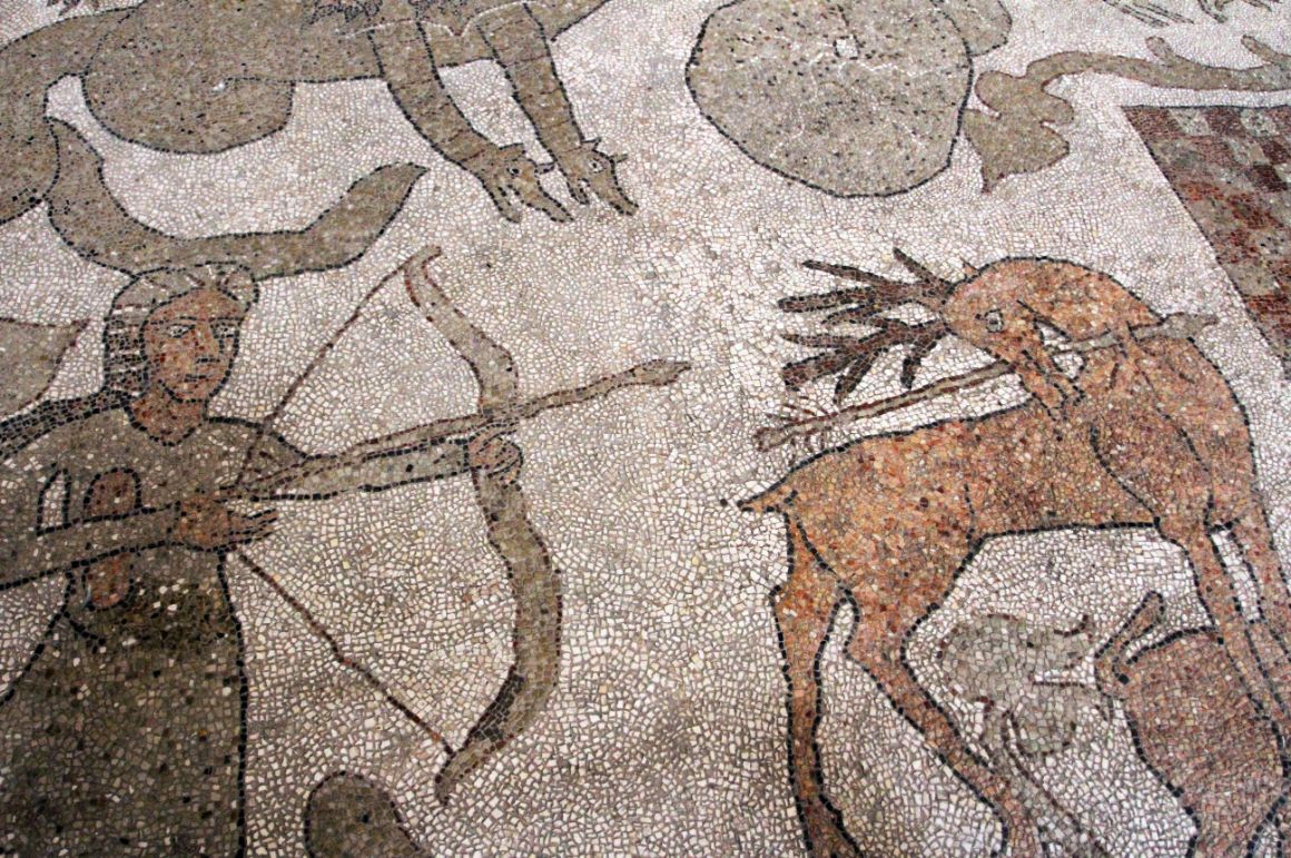 Mozaiková podlaha v katedrále v Otrantu, Apulie