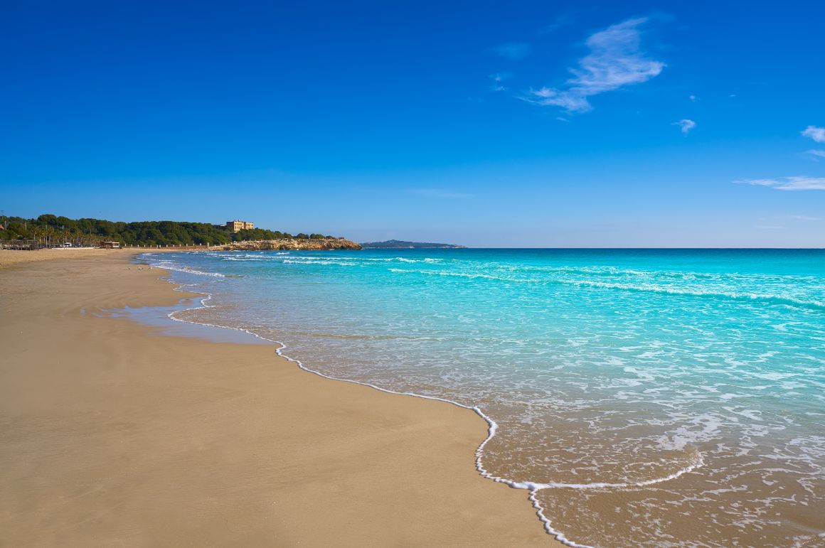 Pláž L’Arrabassada, Costa Dorada Pláž L’Arrabassada, Costa Dorada