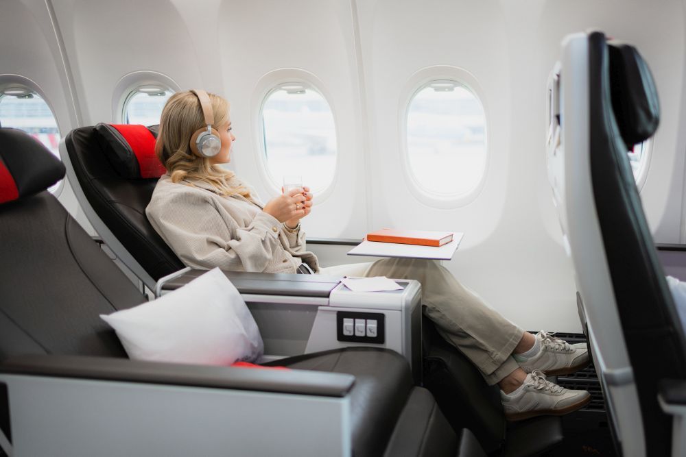 Business class v letadlech Boeing 737 MAX