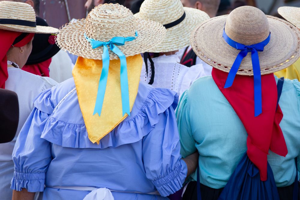Tradiční oblečení, Kanárské ostrovy