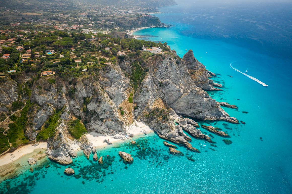 Capo Vaticano, Kalábrie, Itálie