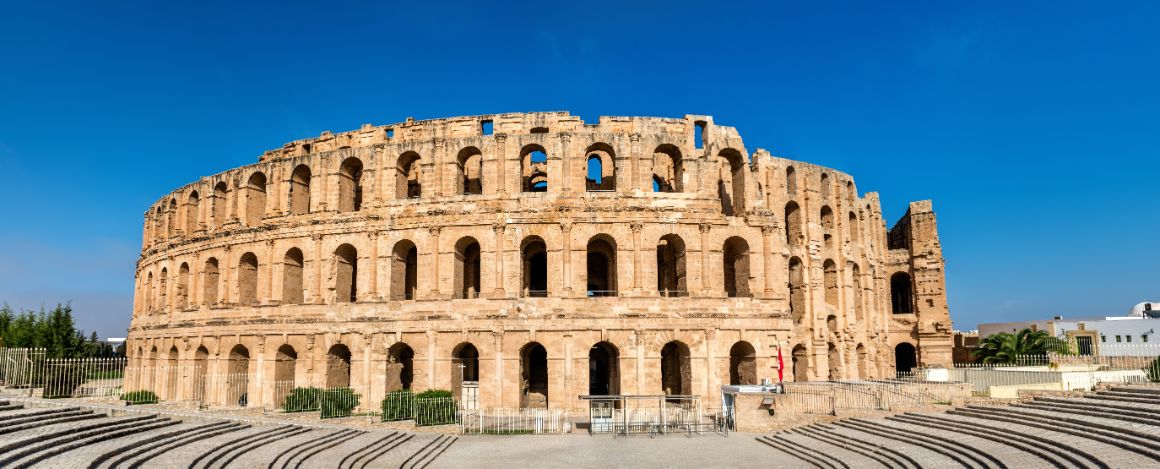 Amfiteátr El Jem, Tunisko-pevnina