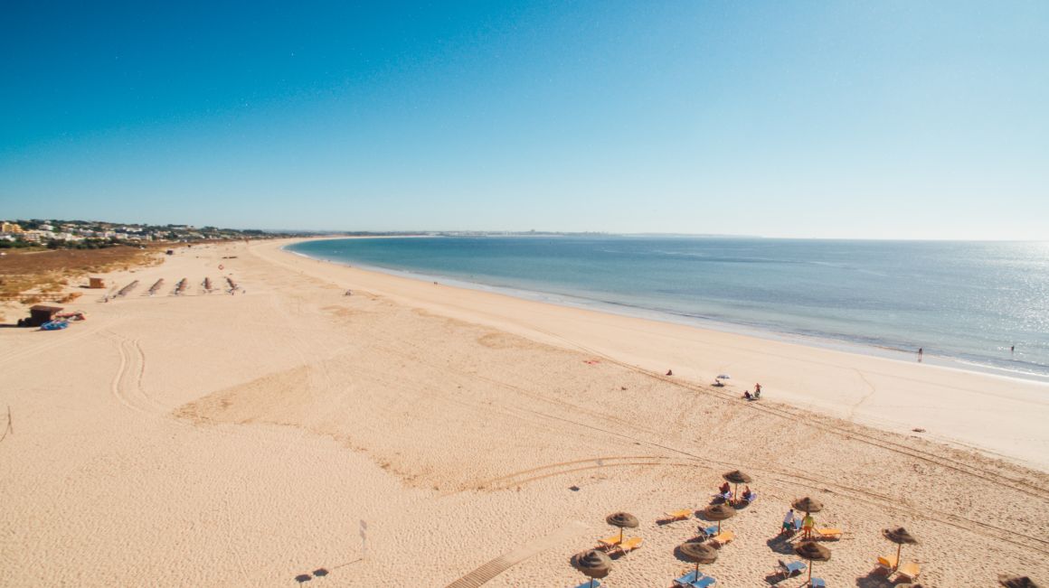 Pláž Meia Praia, Algarve
