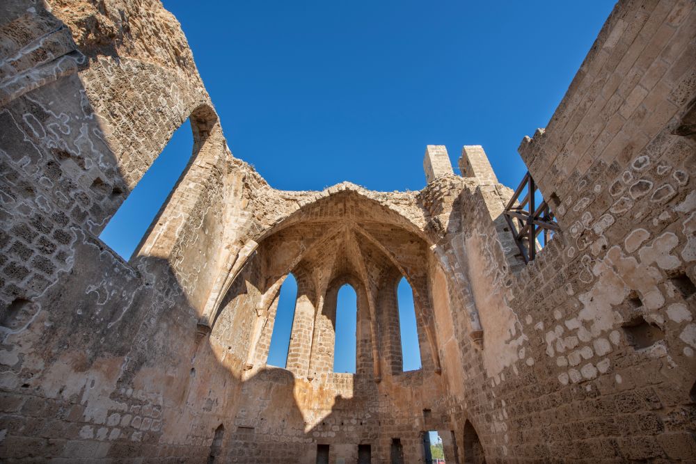 Ruiny kláštera, Famagusta, Severní Kypr