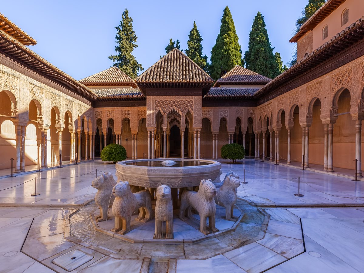 Palác Alhambra, Granada, Španělsko