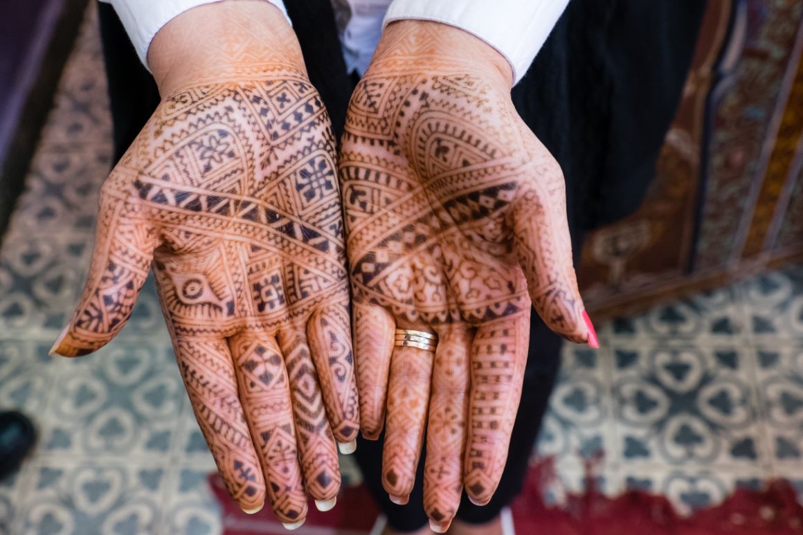 Tradiční zdobení hennou, Maroko