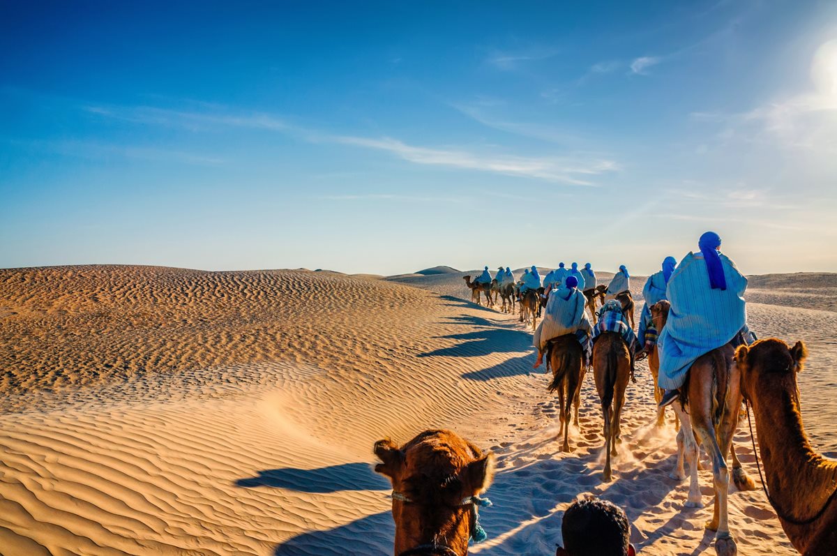 Výlet do pouště v Tunisku patří k nezapomenutelným zážitkům