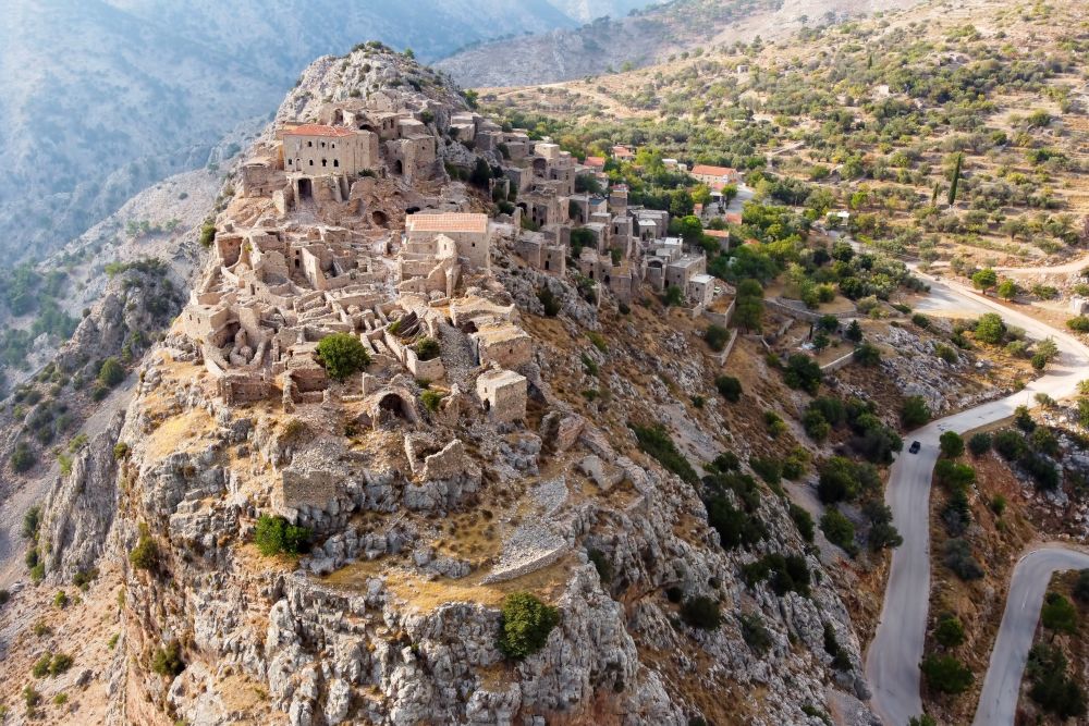 Vesnice Anavatos, Chios