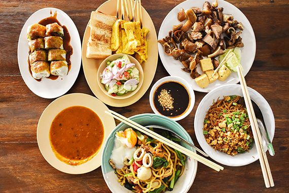 Typické thajské pokrmy