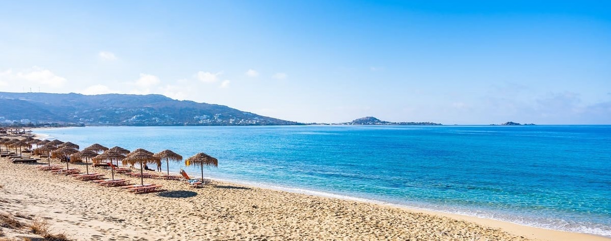 Pláž Plaka, Naxos
