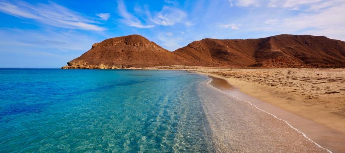 Playa de Rodalquilar, Costa de Almería, Španělsko