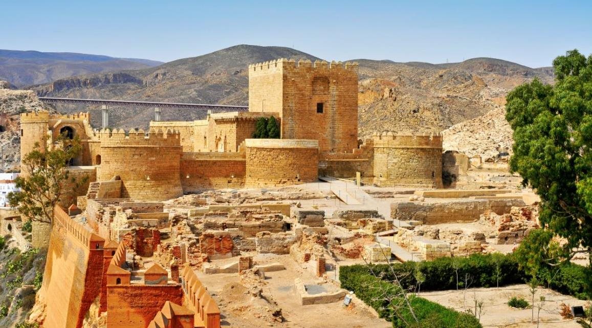 Pevnost Alcazaba, Costa de Almería, Španělsko