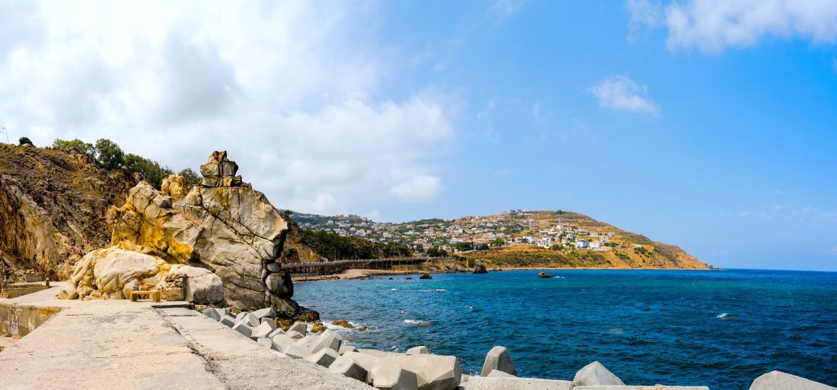 Pobřeží tuniské Tabarky