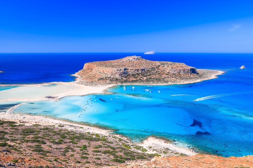 Pláž Balos na Krétě
