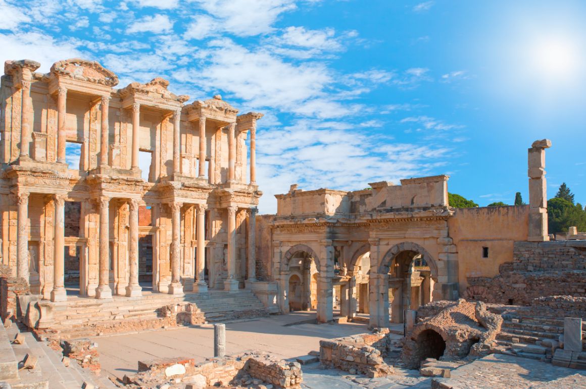 Celsova knihovna Efez, Kusadasi