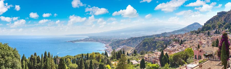 Taormina, Sicílie, Itálie Taormina, Sicílie, Itálie