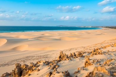 Písečné duny, ostrov Boa Vista